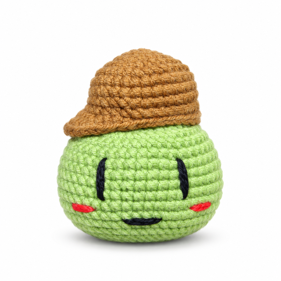 Moss Cap Slime Plush Toy