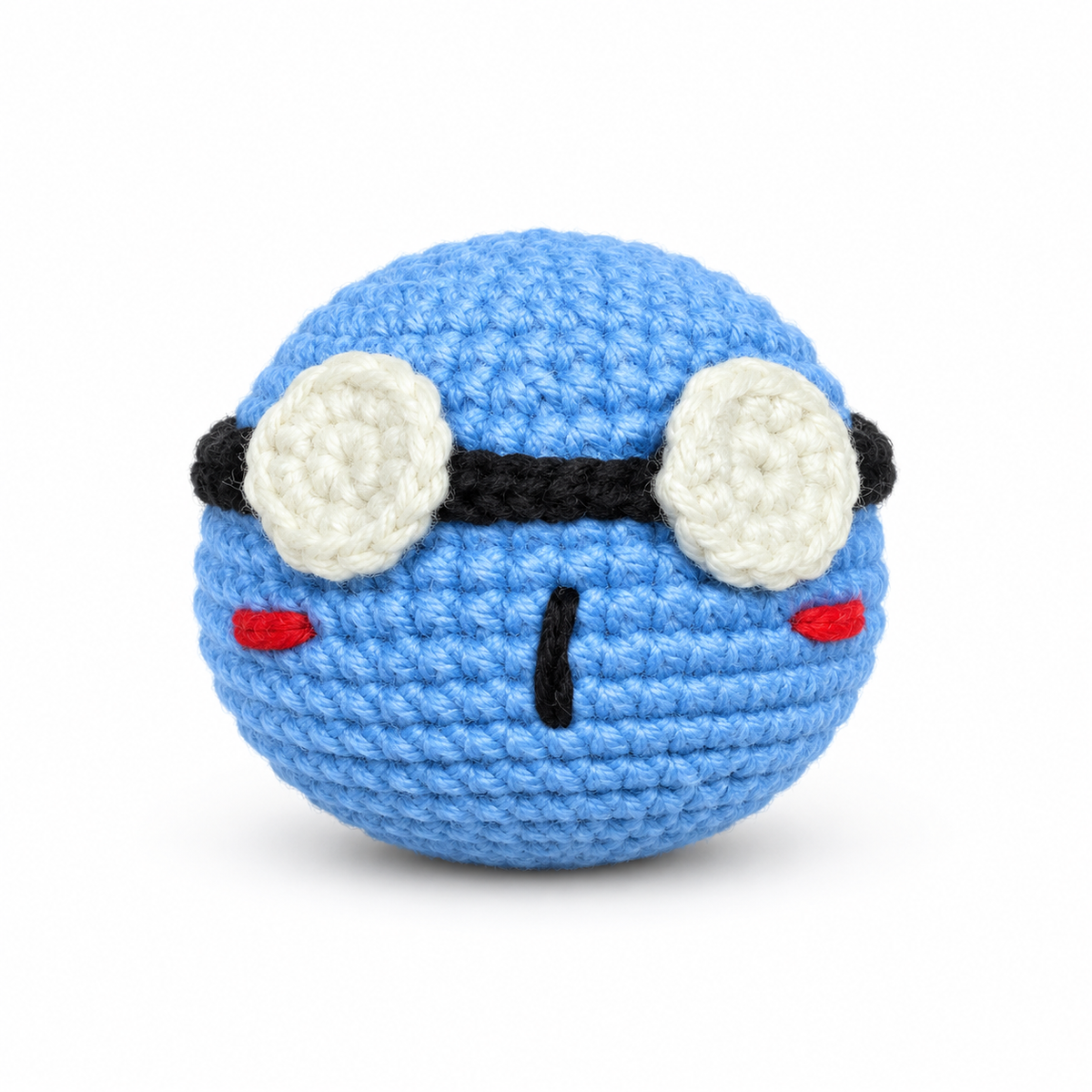 Blue Specs Slime Plush Toy