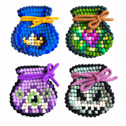 Handmade Crochet Mini Treasure Bag Complete Collection – 4-Piece Bundle