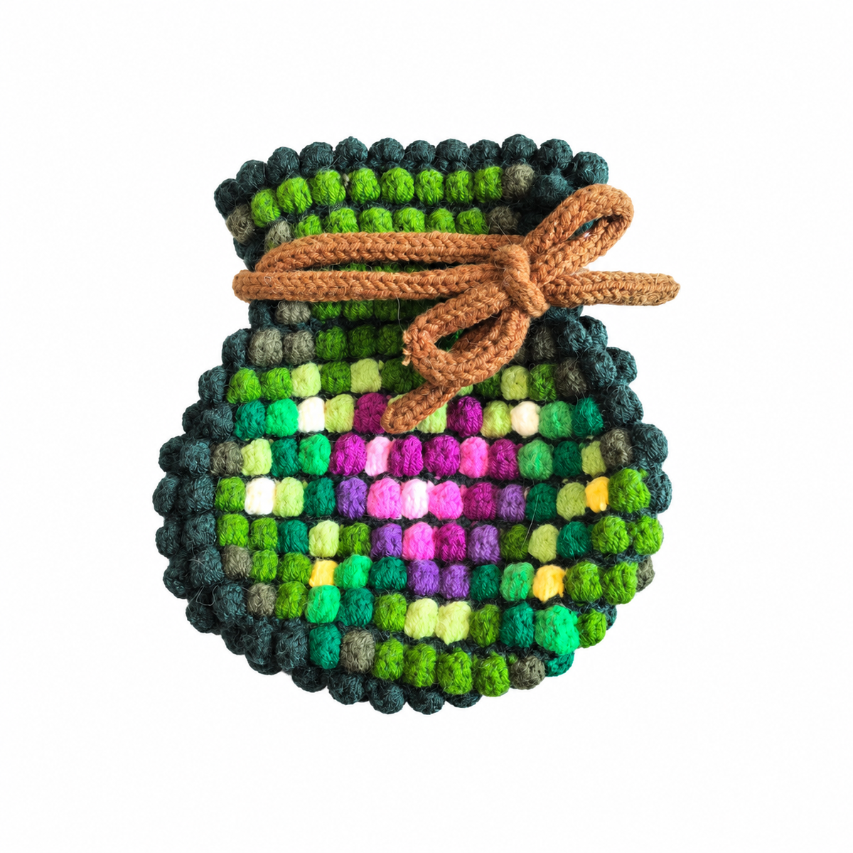 Handmade Crochet Plantera Treasure Bag – Mini Edition